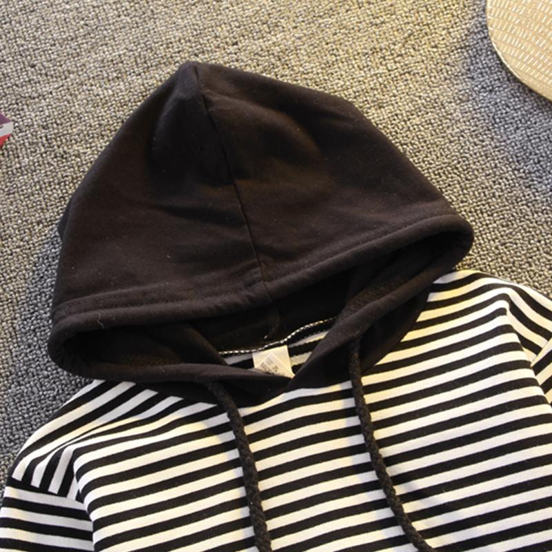 2-piece Striped Hoodie &amp; Pants for Toddler Boy