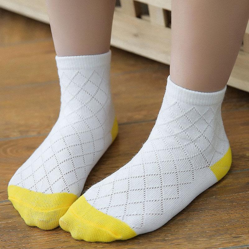 5-piece Cotton Mesh Socks