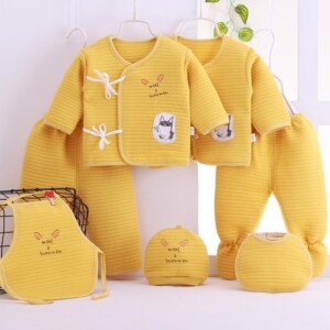 Newborn Clothes Sets 0-3Months Gift Box 100% Cotton Cartoon Underwear Infantil Outfit