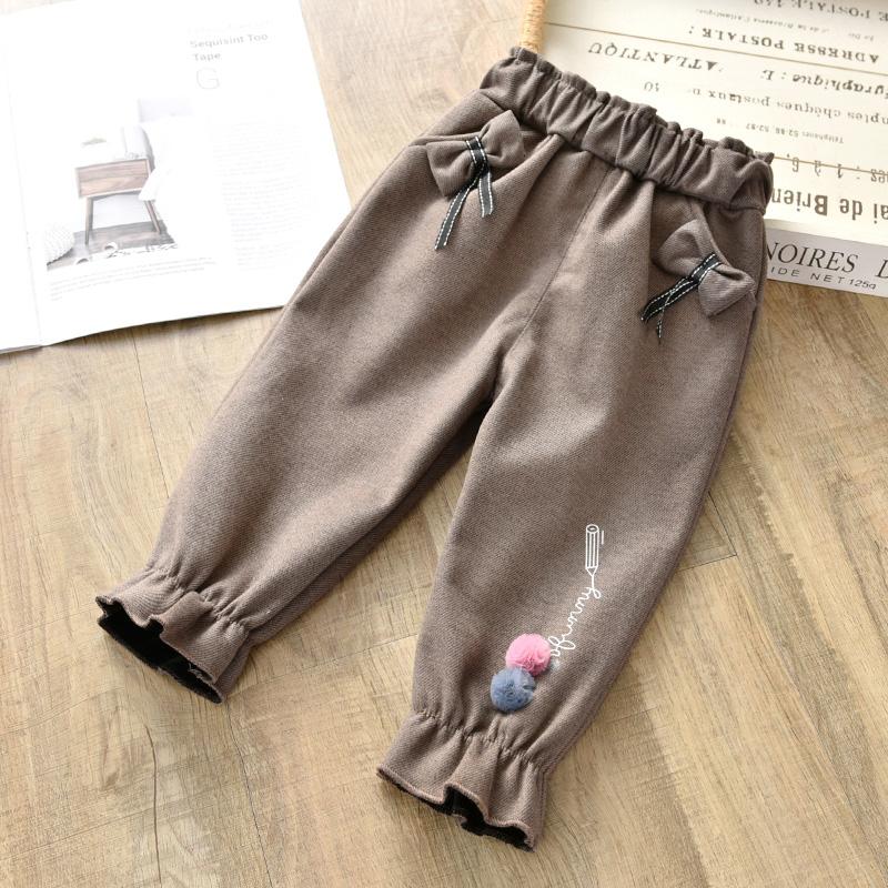 Fleece-lined Sports Pants for Toddler Girl