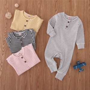 Striped Jumpsuit for Baby