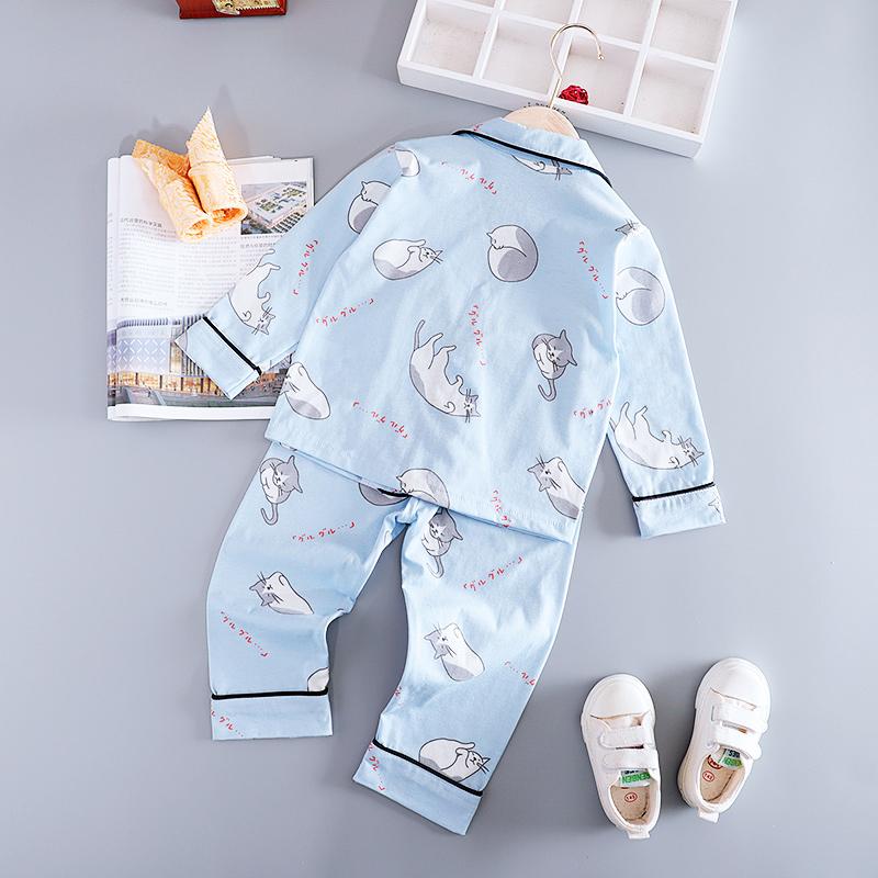 2-piece Cartoon Design Pajamas Sets for Toddler Girl