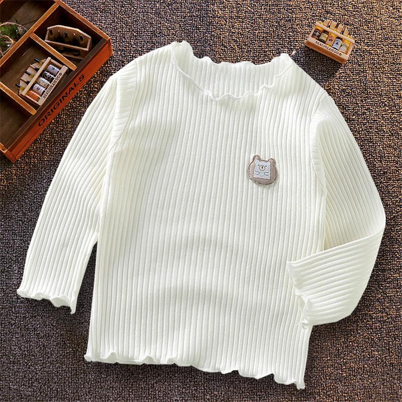 Solid Knit T-shirt for Toddler Girl