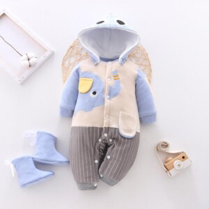 Winter Thick Jumpsuit for Baby