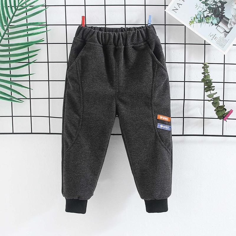 Solid Letter Knit Pants for Toddler Boy