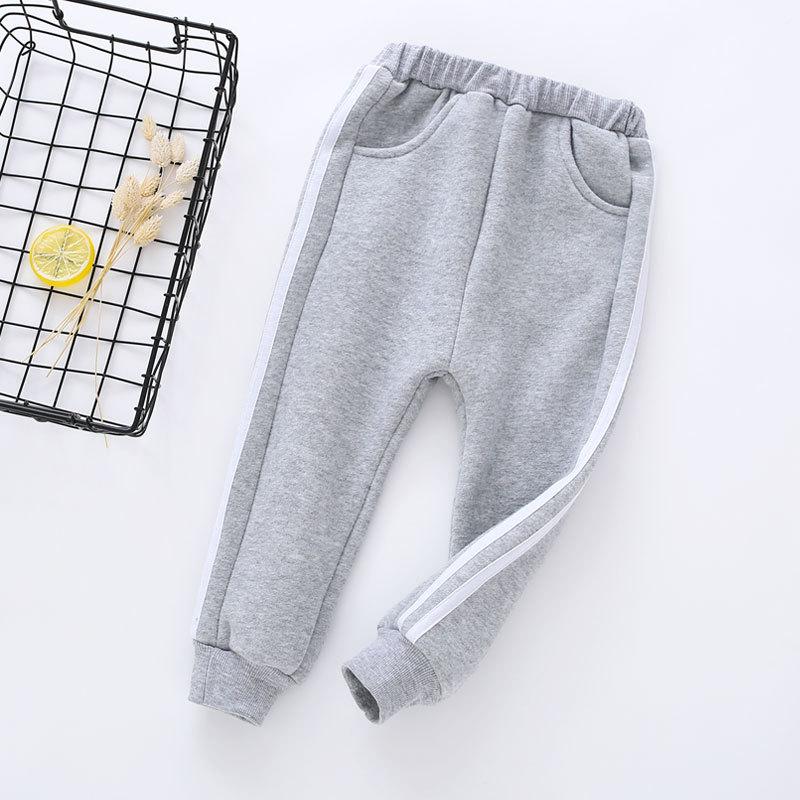 Solid Pattern Sports Pants for Toddler Boy