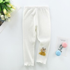 Solid Thick Boot Pants for Toddler Girl