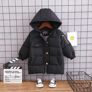 Extra Thick Puffer Jacket for Toddler Boy