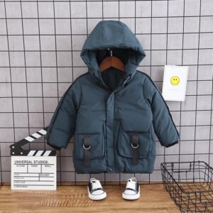 Extra Thick Puffer Jacket for Toddler Boy