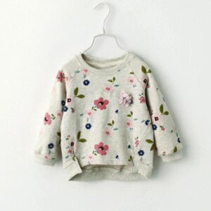 Floral Printed Sweatshirts for Toddler Girl