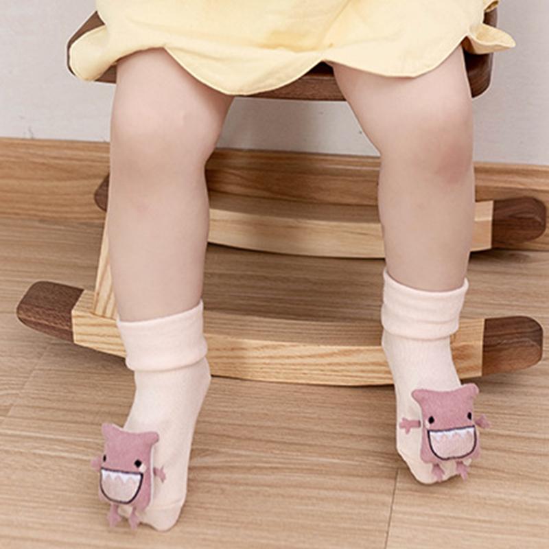 Cartoon Pattern Knee-High Stockings for 0-3 Years Old Baby