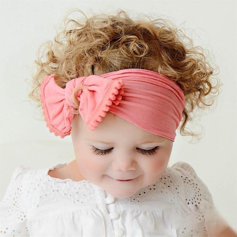 Small Ball Decorative Bow Hair Accessories for Baby/Toddler Girl