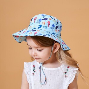 Cartoon Pattern Bucket Hat for 0-3 Years Old Baby