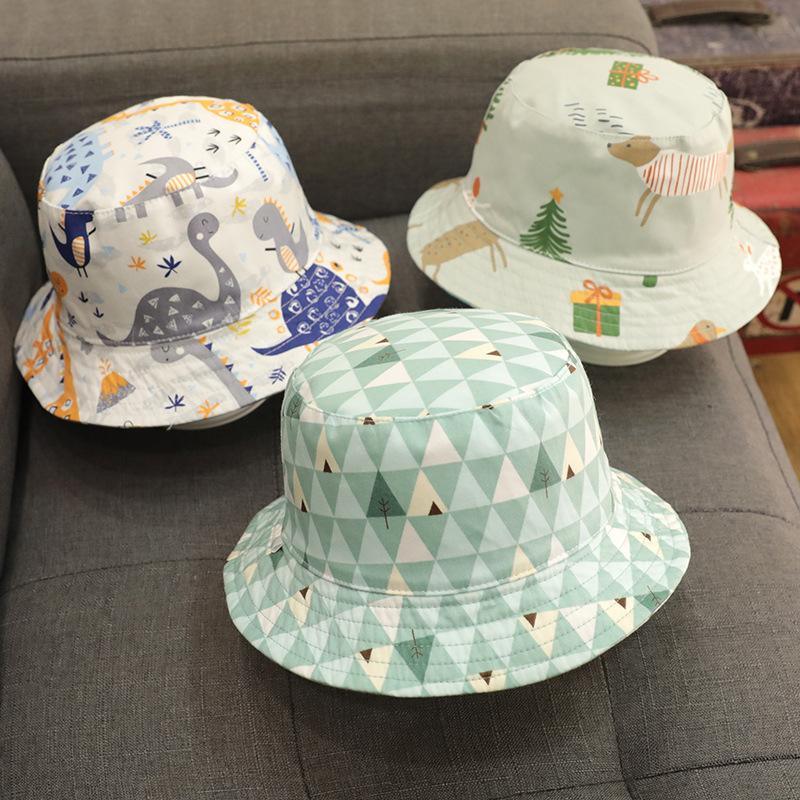 Double Side Bucket Hat Sun Visor Summer Fisherman Hat