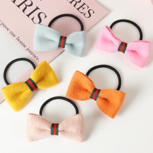 5-piece Bowknot Hair Rope for Girl