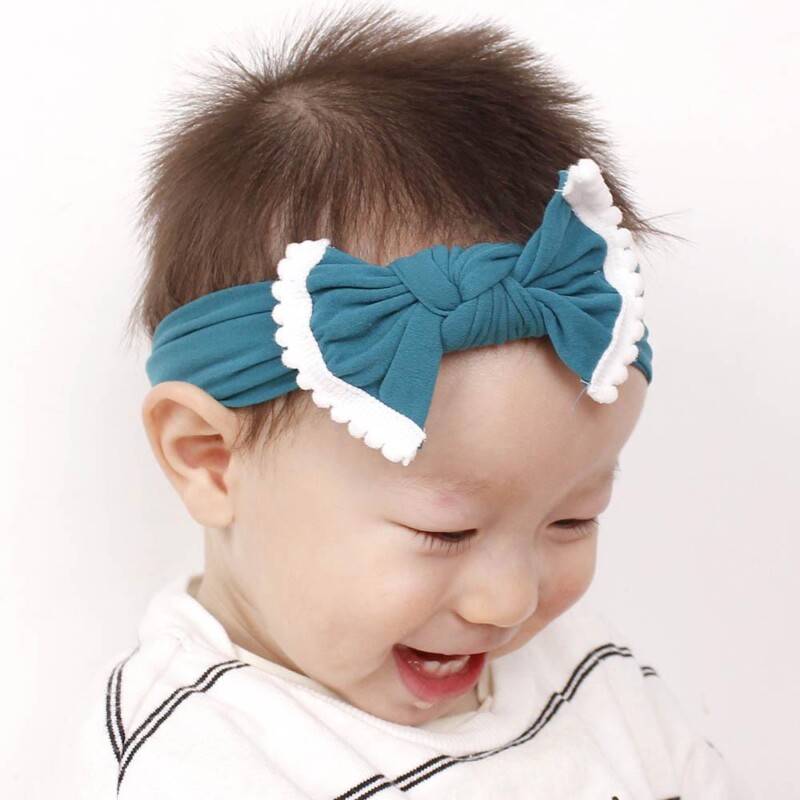 Small Ball Decorative Bow Hair Accessories for Baby/Toddler Girl