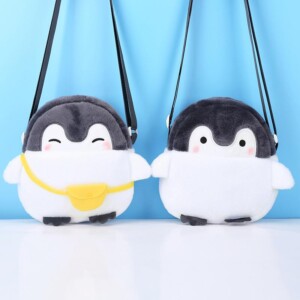 Penguin Pattern Crossbody Bag for 4-6 Years Old