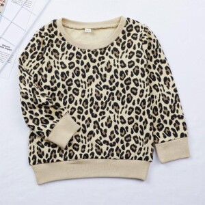 Leopard Sweatshirts for Toddler Girl