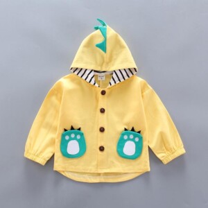Animal Pattern Coat for Toddler Boy