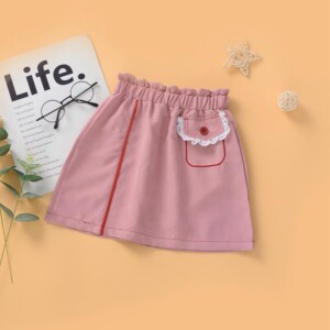 Lace Decorated Skirts for Toddler Girl
