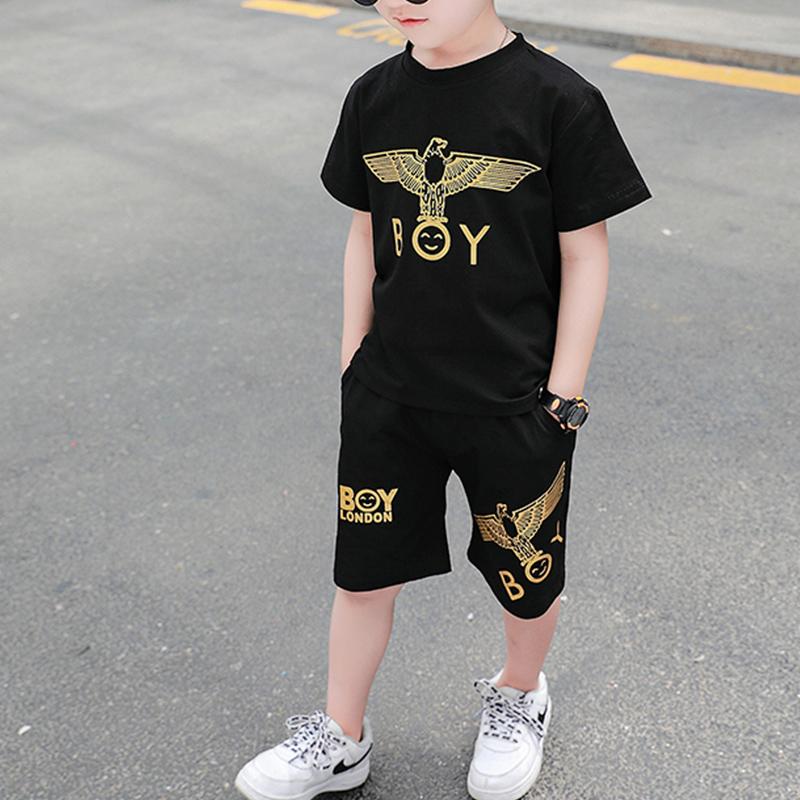 2-piece Animal Pattern T-shirt & Shorts for Toddler Boy