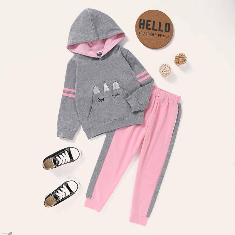 2-piece Hoodie &amp; Pants for Toddler Girl