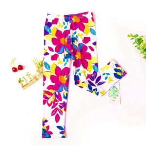 Floral Boot Pants for Toddler Girl