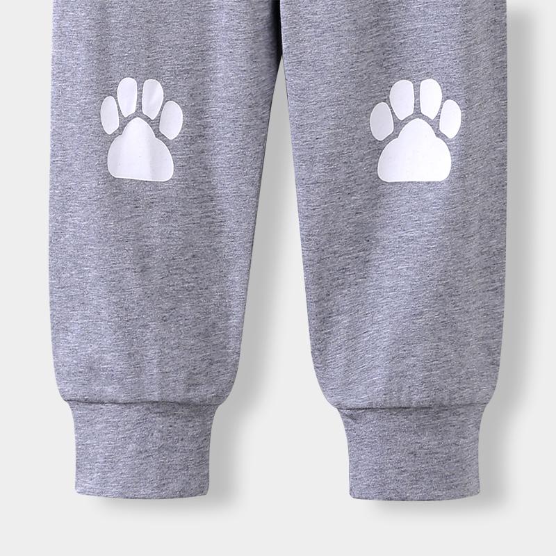 2-piece Fox Pattern Pajamas Sets for Toddler Girl