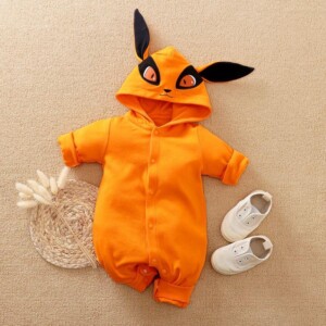 Fox Pattern Jumpsuit for Baby Boy