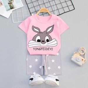 2-piece Thin Pajamas Sets for Toddler Girl