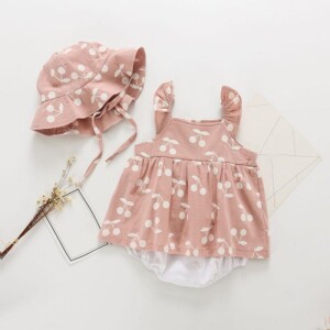 2-piece Romper &amp; Hat for Baby Girl