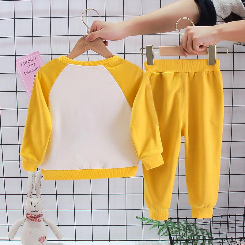 2-piece Lion Pattern Sweatshirt &amp; Pants for Toddler Girl