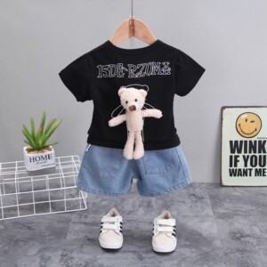 2-piece T-shirt &amp; Shorts for Toddler Girl