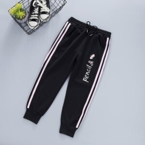 Striped Sports Pants for Girl