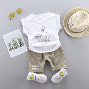 2-piece T-shirt &amp; Shorts for Toddler Boy