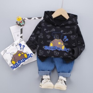 2-piece Hoodie &amp; Pants for Toddler Boy