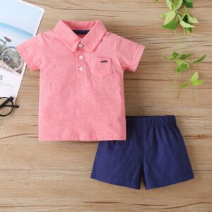 2-piece T-shirt &amp; Shorts for Baby Boy