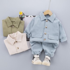2-piece Coat &amp; Pants for Toddler Boy