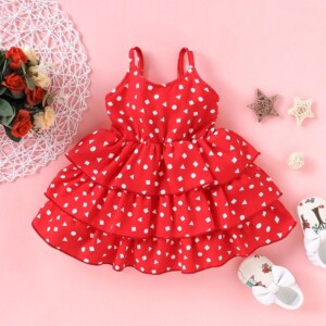 Polka Dot Dress for Toddler Girl