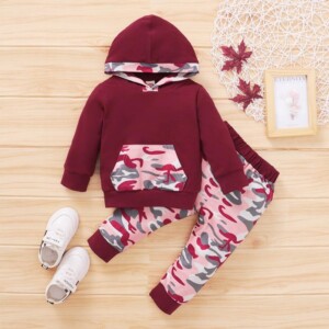 2-piece Hoodie &amp; Pants for Baby Girl