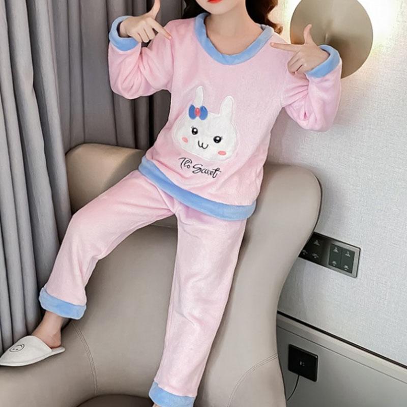 2-piece Cartoon Design Pajamas Sets for Girl