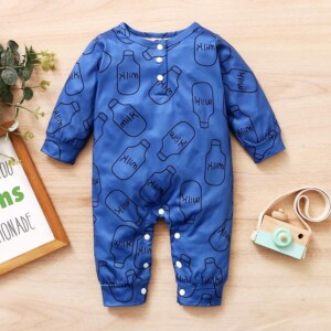 Baby Boy Long Sleeve Jumpsuit Spring Baby Clothes