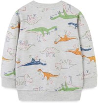 Herimmy Boys Sweatshirts Cotton Long Sleeve Crewneck Pullover with Dinosaur print 2-7T