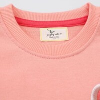 Herimmy Girls Sweatshirts Cotton Long Sleeve Crewneck Pullover Toddler Kids Winter Warm Shirt Sweater Tops 2-7T